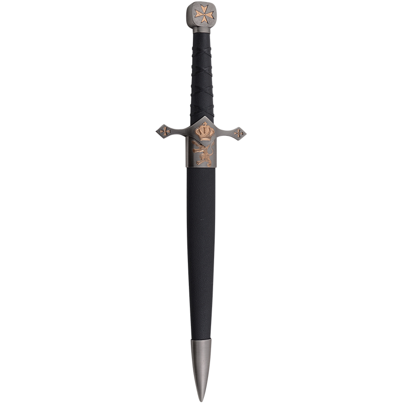 "Templerdolch - Kreuz, Krone, Löwe"