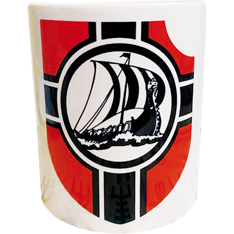 "Wikingerschiff im Wappen"