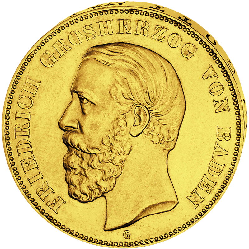 "Friedrich I.", 20 Mark