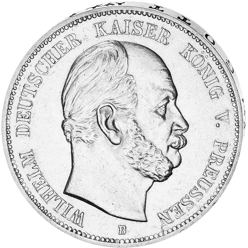 "Wilhelm I.", 5 Mark