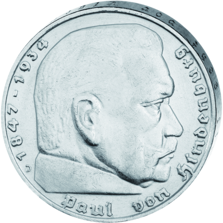 "Hindenburg", 5 Reichsmark