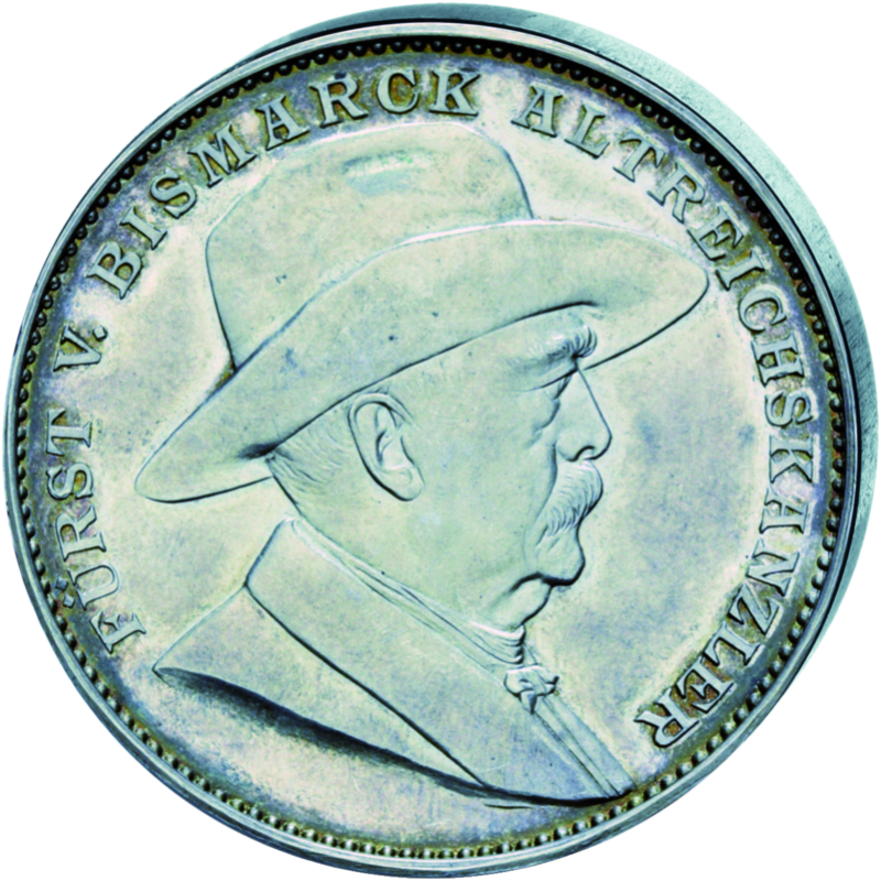 "Otto von Bismarck mit Germania"