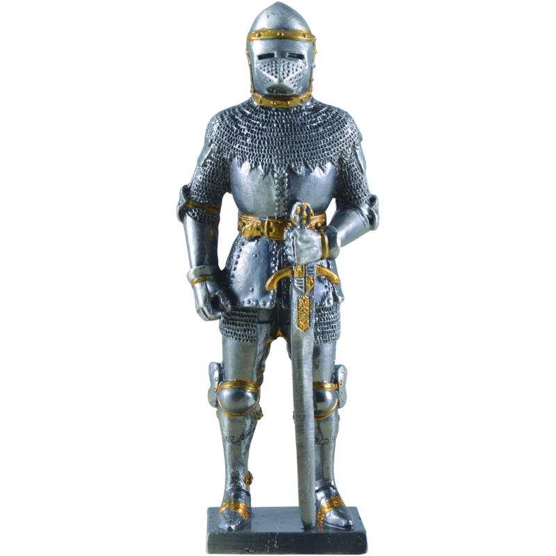 "Zinnritter mit Hundsgugel-Helm"