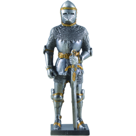 "Zinnritter mit Hundsgugel-Helm"