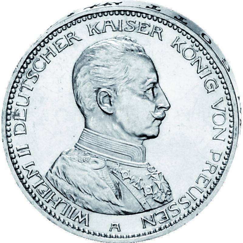 "Wilhelm II.", 5 Mark
