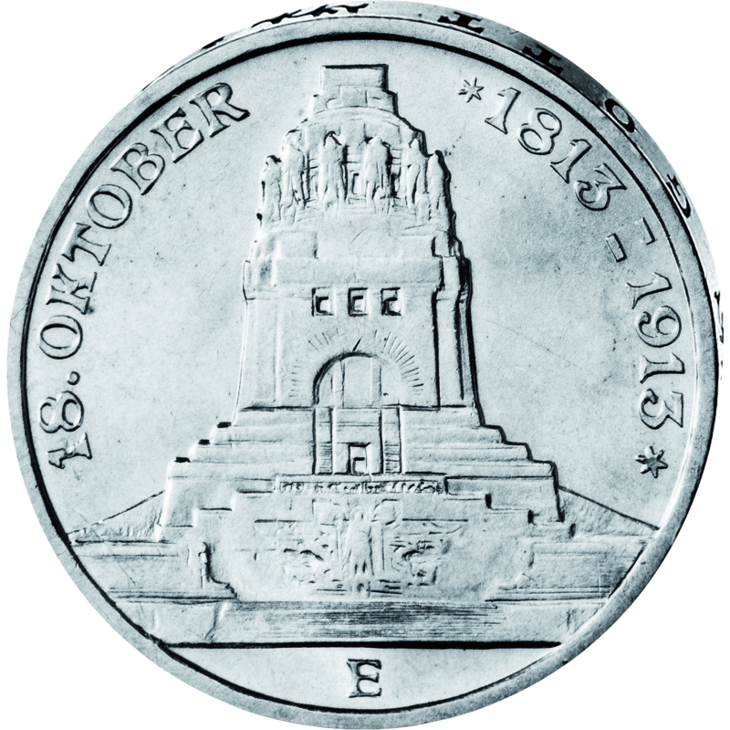 "Königreich Sachsen", 3 Mark