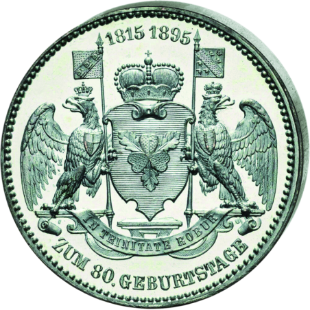 Gedenkmünze "80. Geburtstag Fürst Otto von Bismarck"