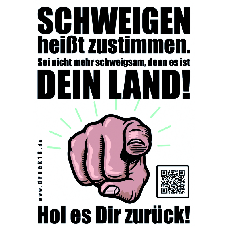 "Schweigen heißt zustimmen", 10 Stück