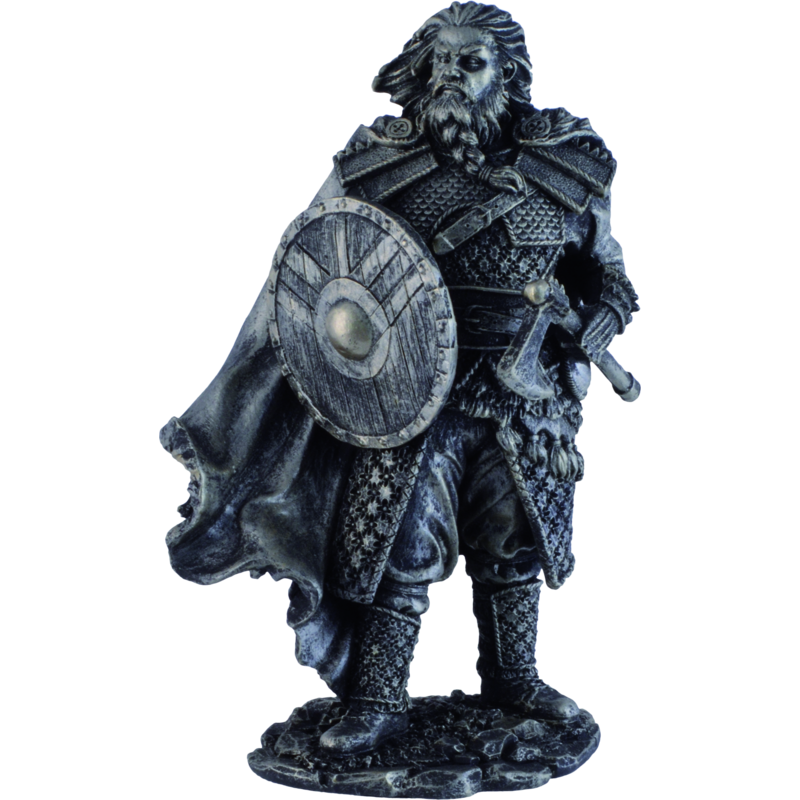 "Wikinger mit Axt und Schild"