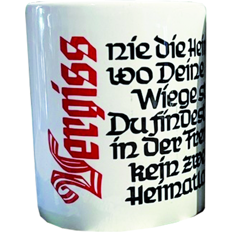 "Vergiss nie die Heimat"