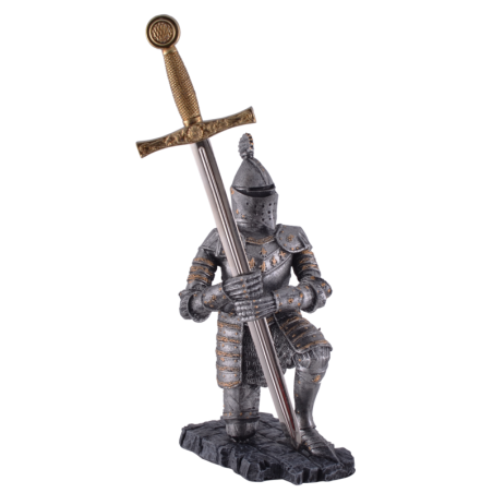 "Ritter mit Excalibur"