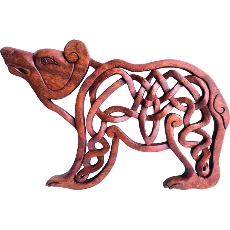 Wandbild "Keltischer Bär"
