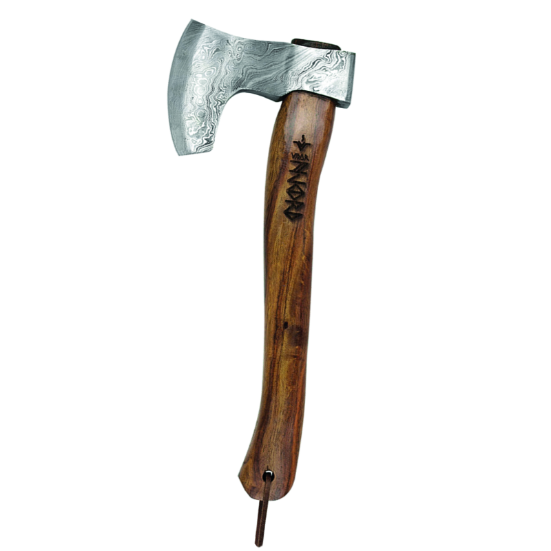 Damast Wikinger-Axt