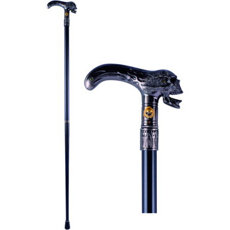 Spazierstock "Schädelgriff"
