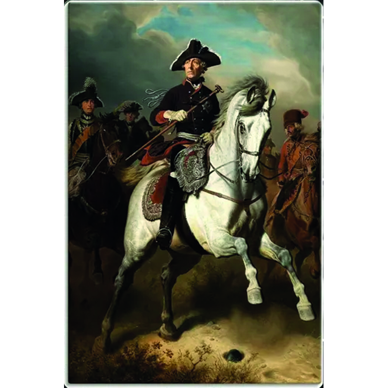 "Friedrich der Große auf Pferd"