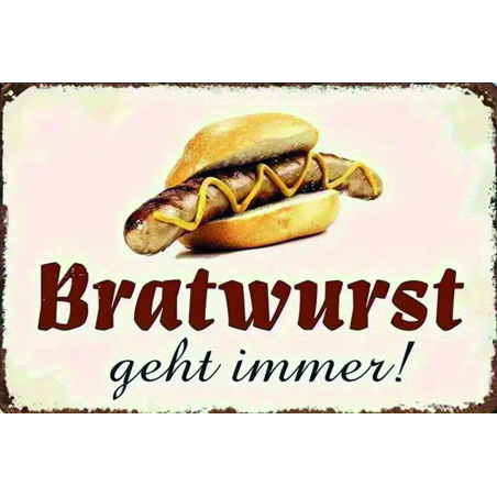 "Bratwurst geht immer"