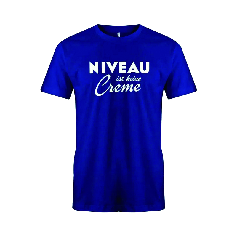 "Niveau ist keine Creme"